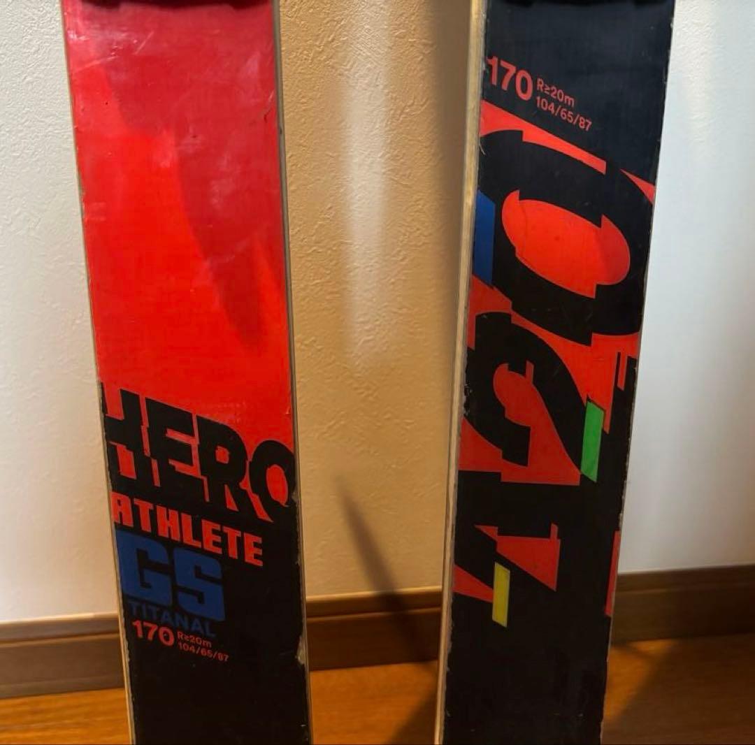 【3月末迄価格】HERO ATHLETE GS 170cm TITANAL①