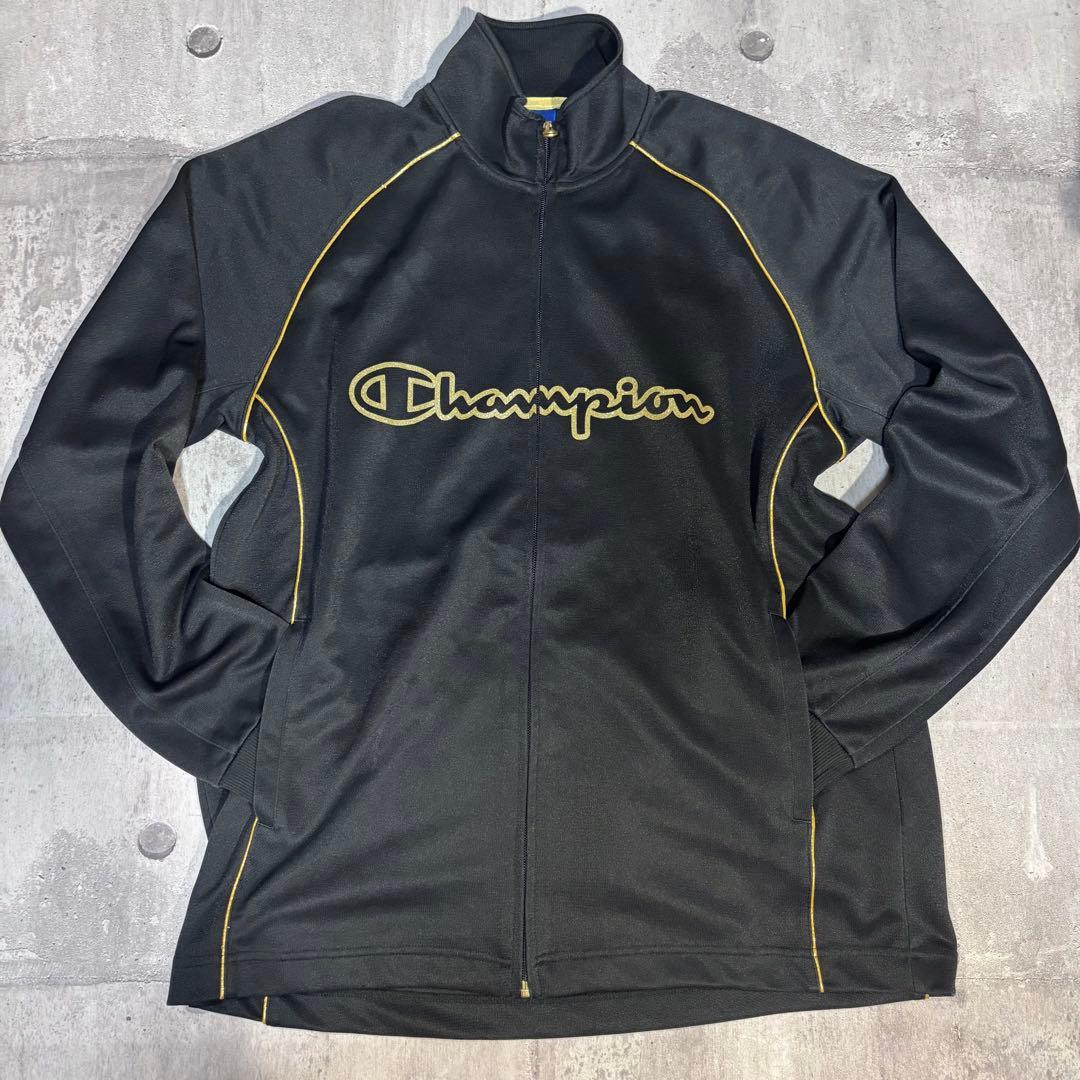 00s 【Champion】 Gold Logo セットアップ Y2K L