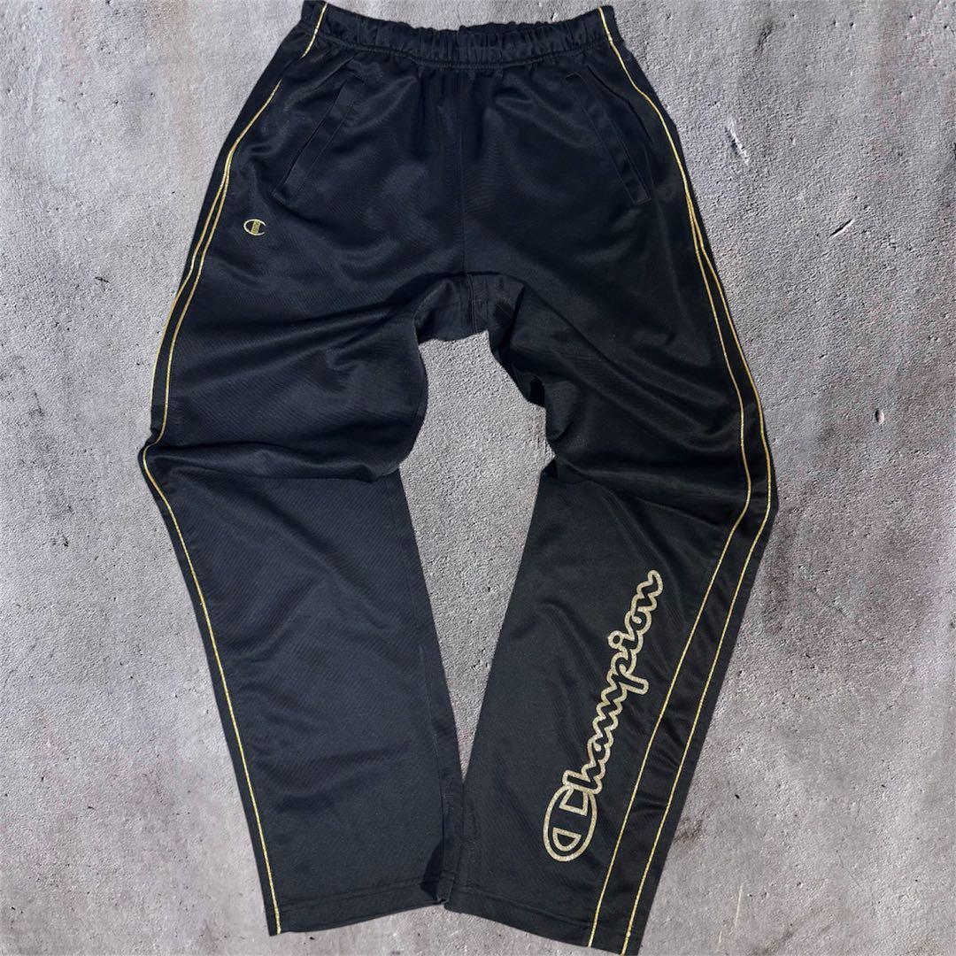 00s 【Champion】 Gold Logo セットアップ Y2K L