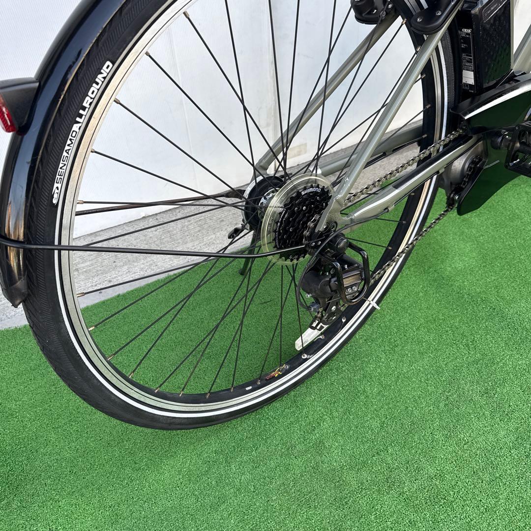 Panasonicパナソニック新型電動アシスト自転車スポーツ型 グリーン