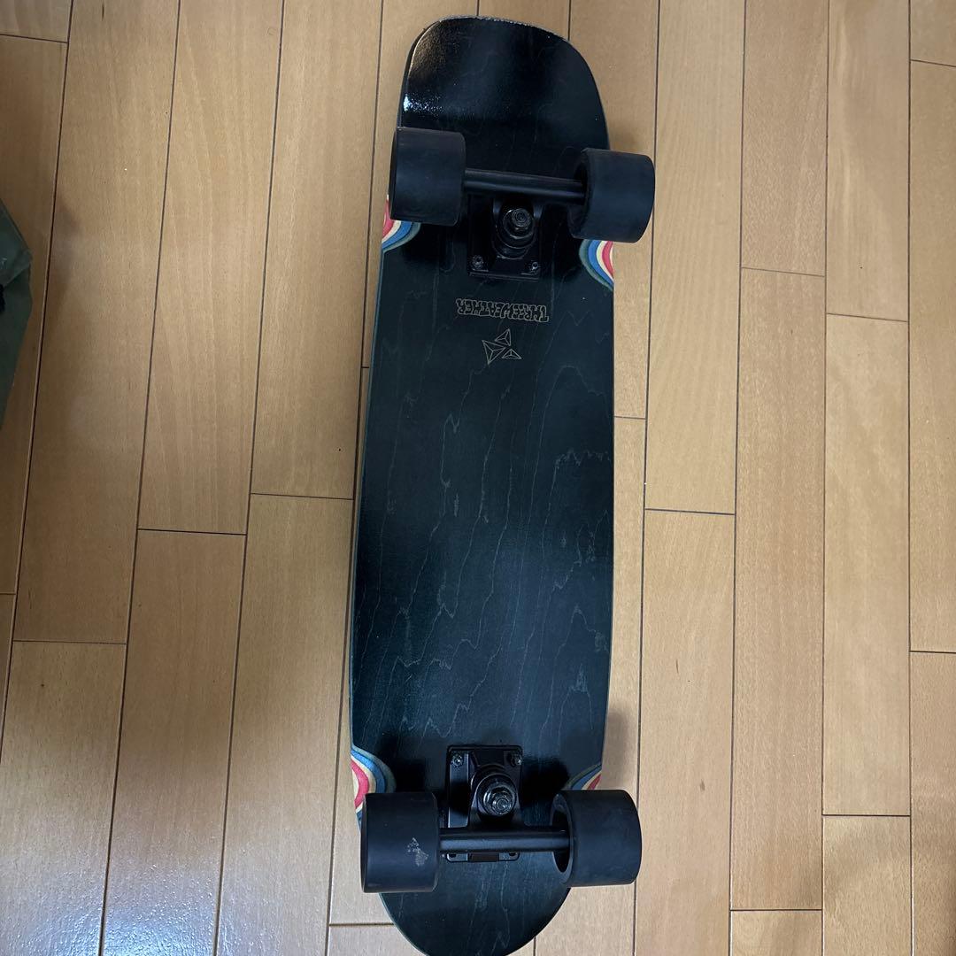 スケートボード 木製デッキ 黒