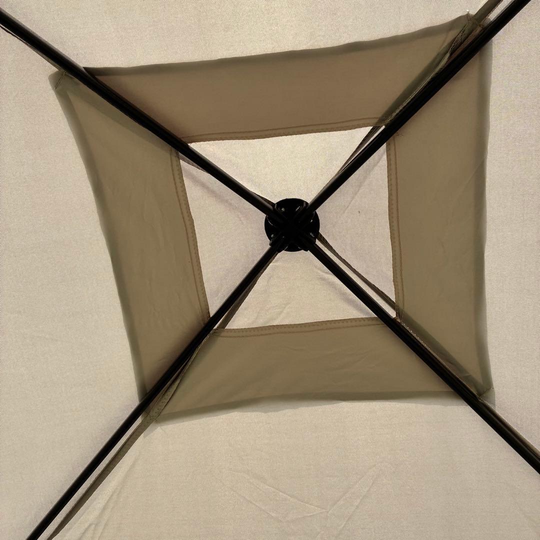 【ほぼ未使用品】ワンタッチタープ 約2×2m