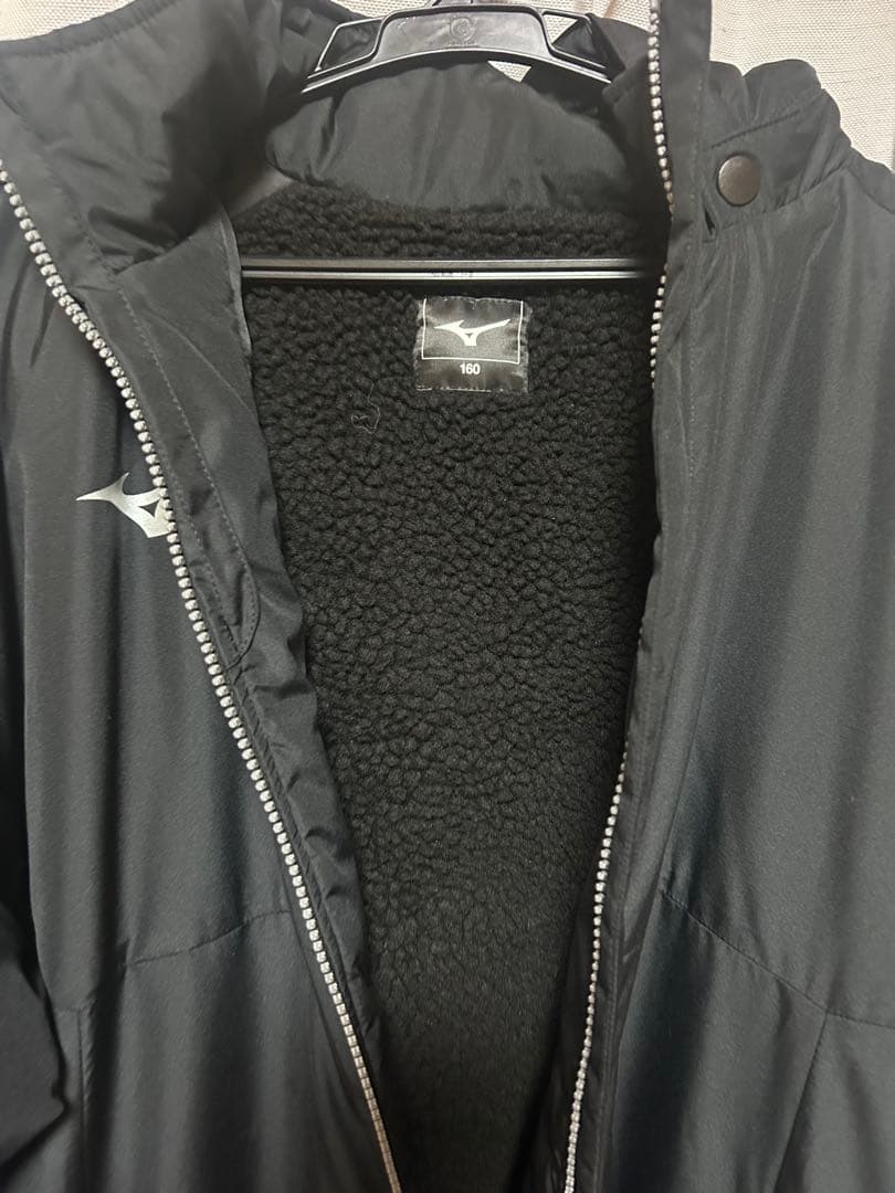 MIZUNO ベンチコート 中綿 裏ボア160