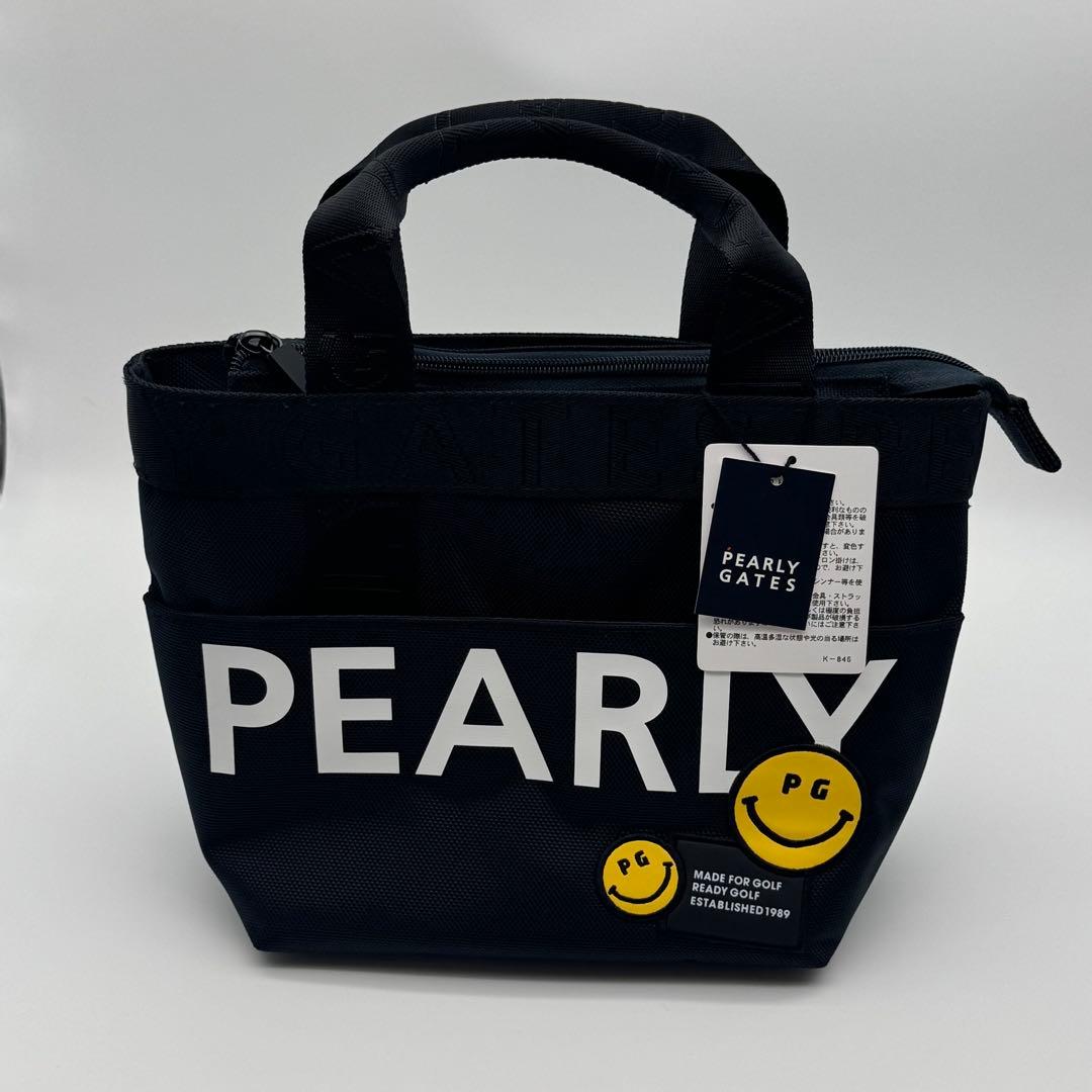 PEARLY GATES ネイビー トートバッグ　現行品