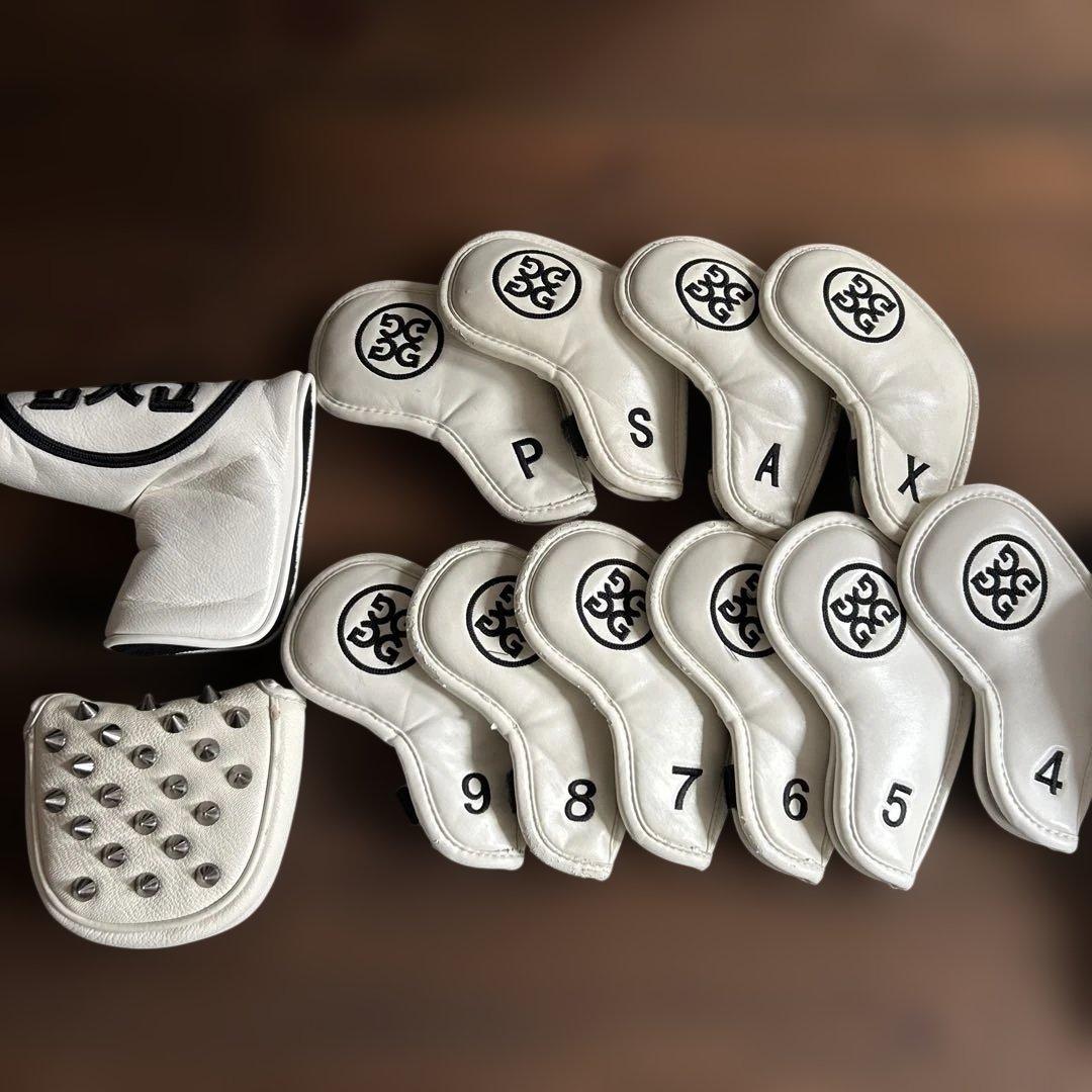 【バラ売り可コメントください】G/FORE キャディバッグ＆ヘッドカバー一式
