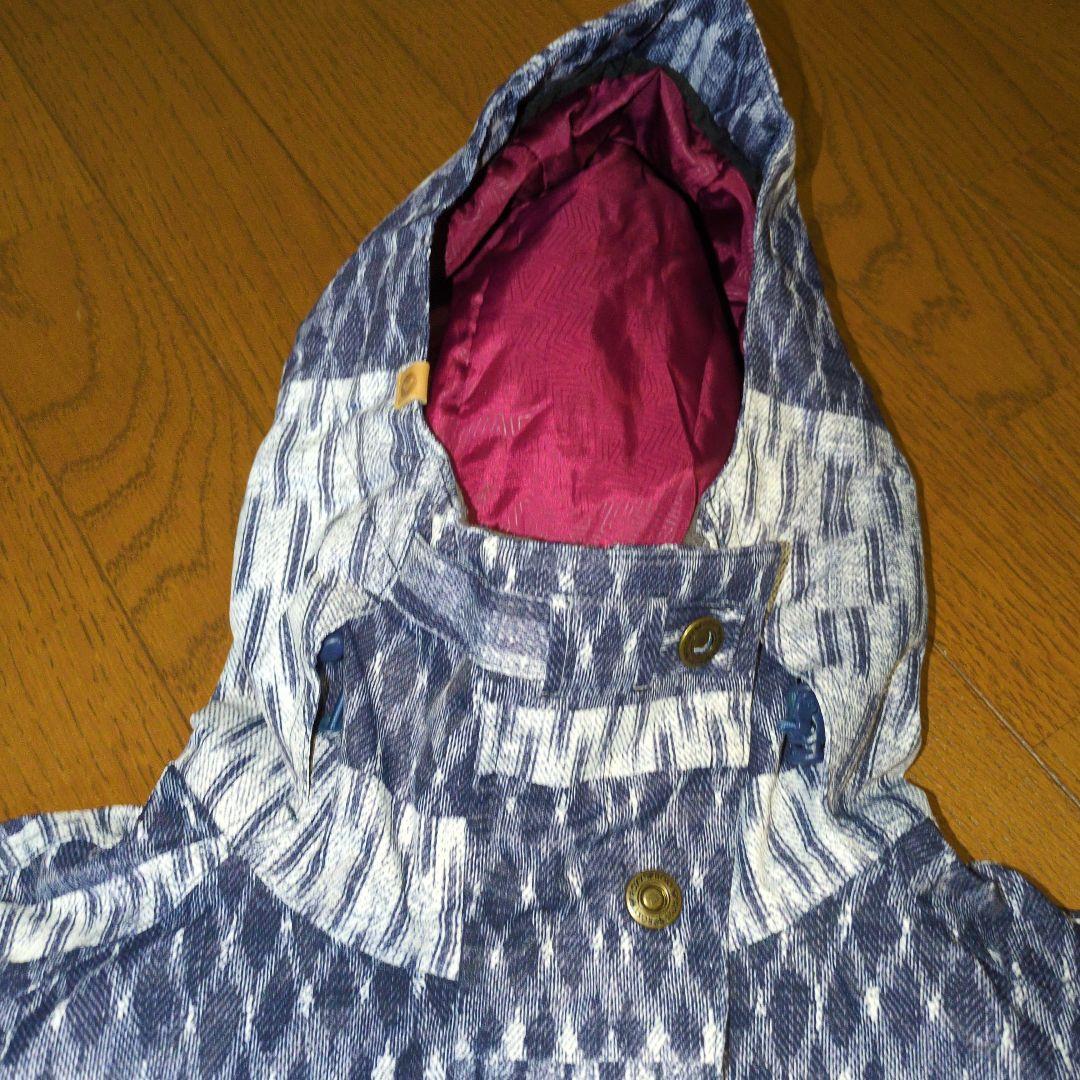 【美品】ROXY　スノボウェア　上下セット　総柄　ピンク　Ｓ