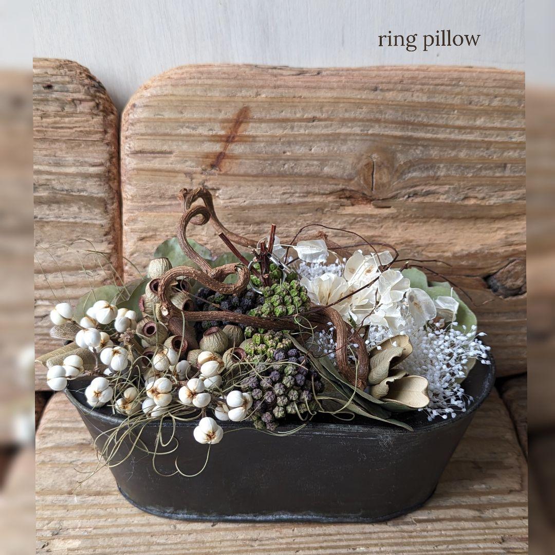 専用＊Ringpillow＆Message arrange＊アンティークアレンジ