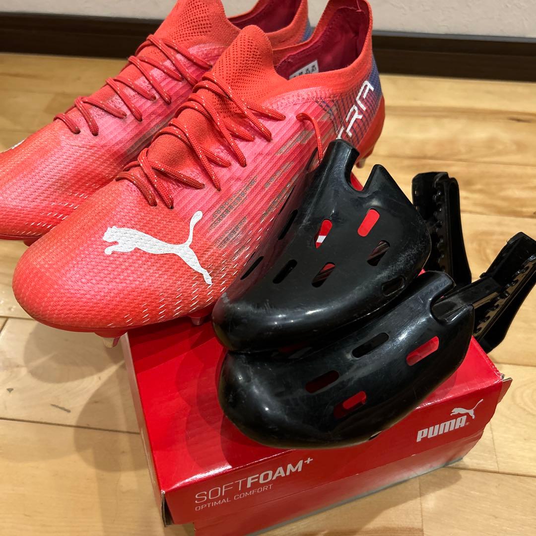 PUMA ULTRA サッカースパイクSG 赤