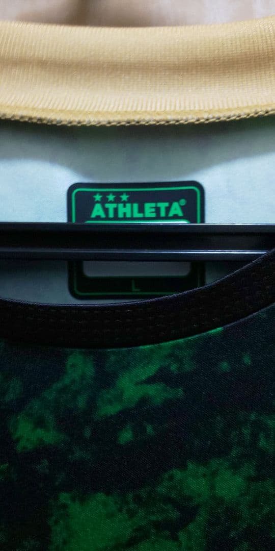 東京ヴェルディ プラクティスシャツ パンツ 上下セット Lサイズ ATHLETA