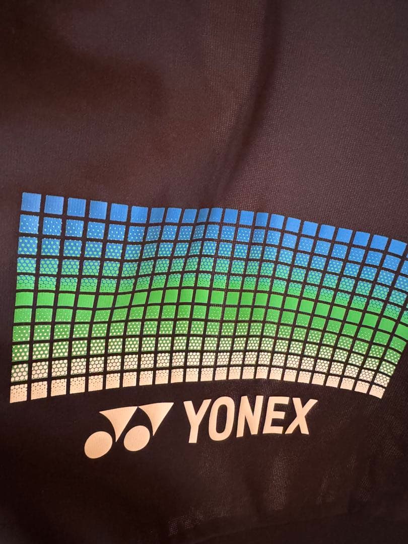 YONEX フルジップ フード付き テニスウェア L 黒
