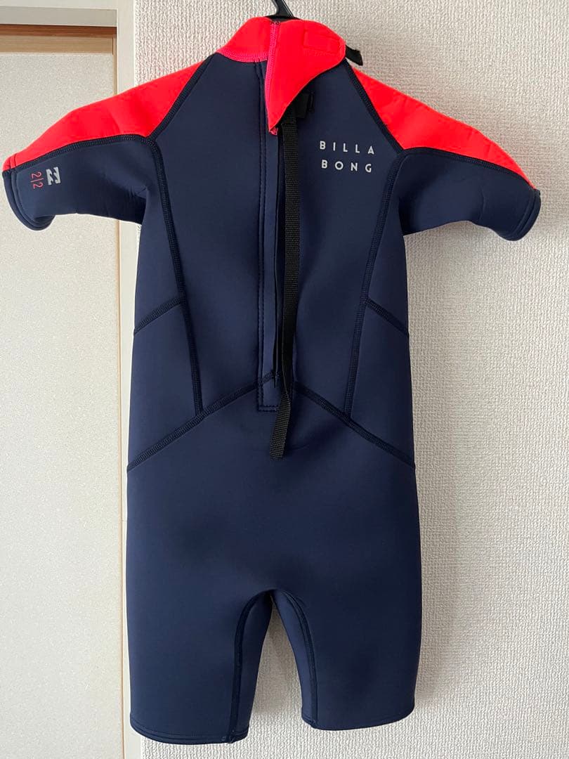 Billabongビラボン半袖ウェットスーツ　キッズ　美品　toddler6