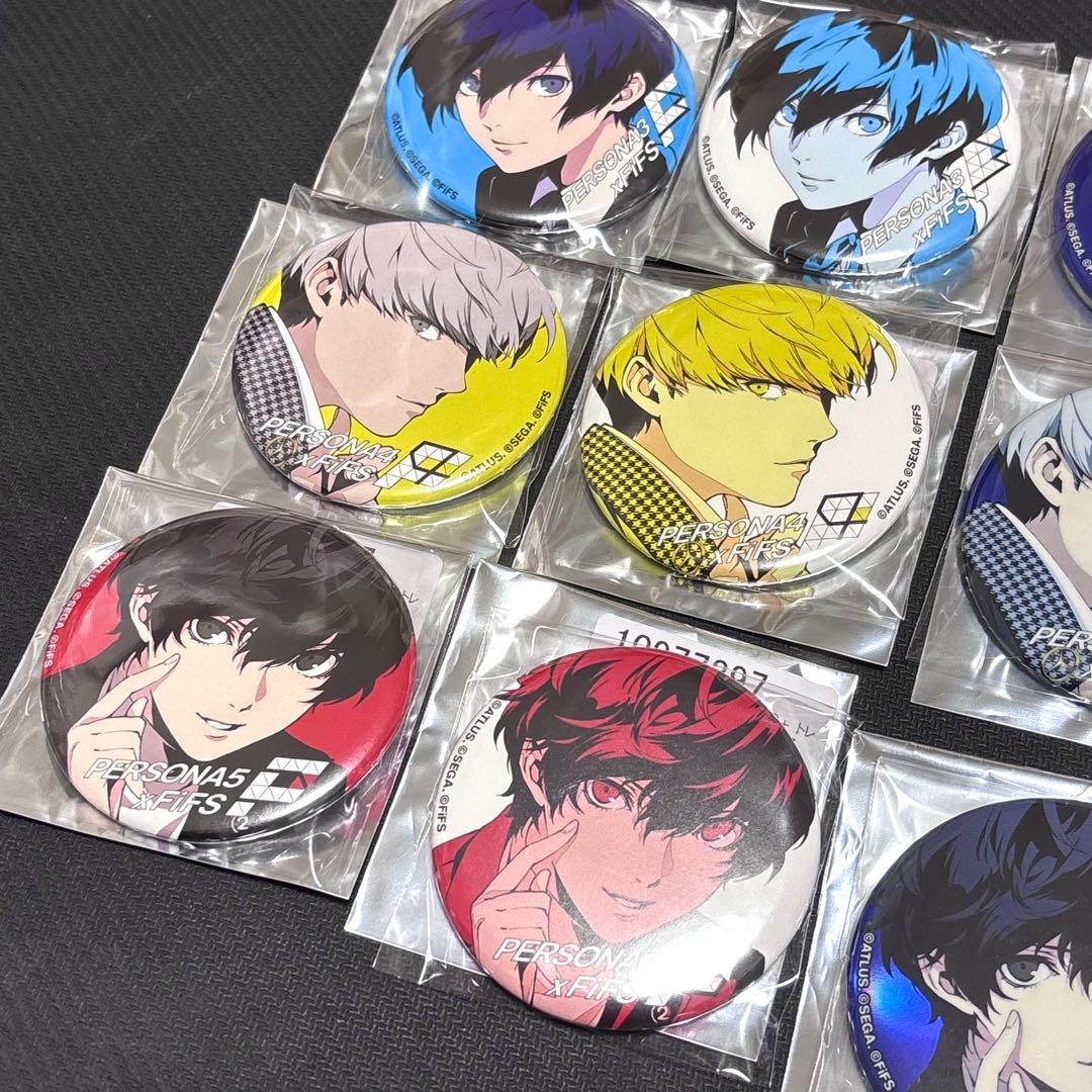 ペルソナ 缶バッジ FiFS イラスト展 ペルソナ5 ペルソナ4 ペルソナ3