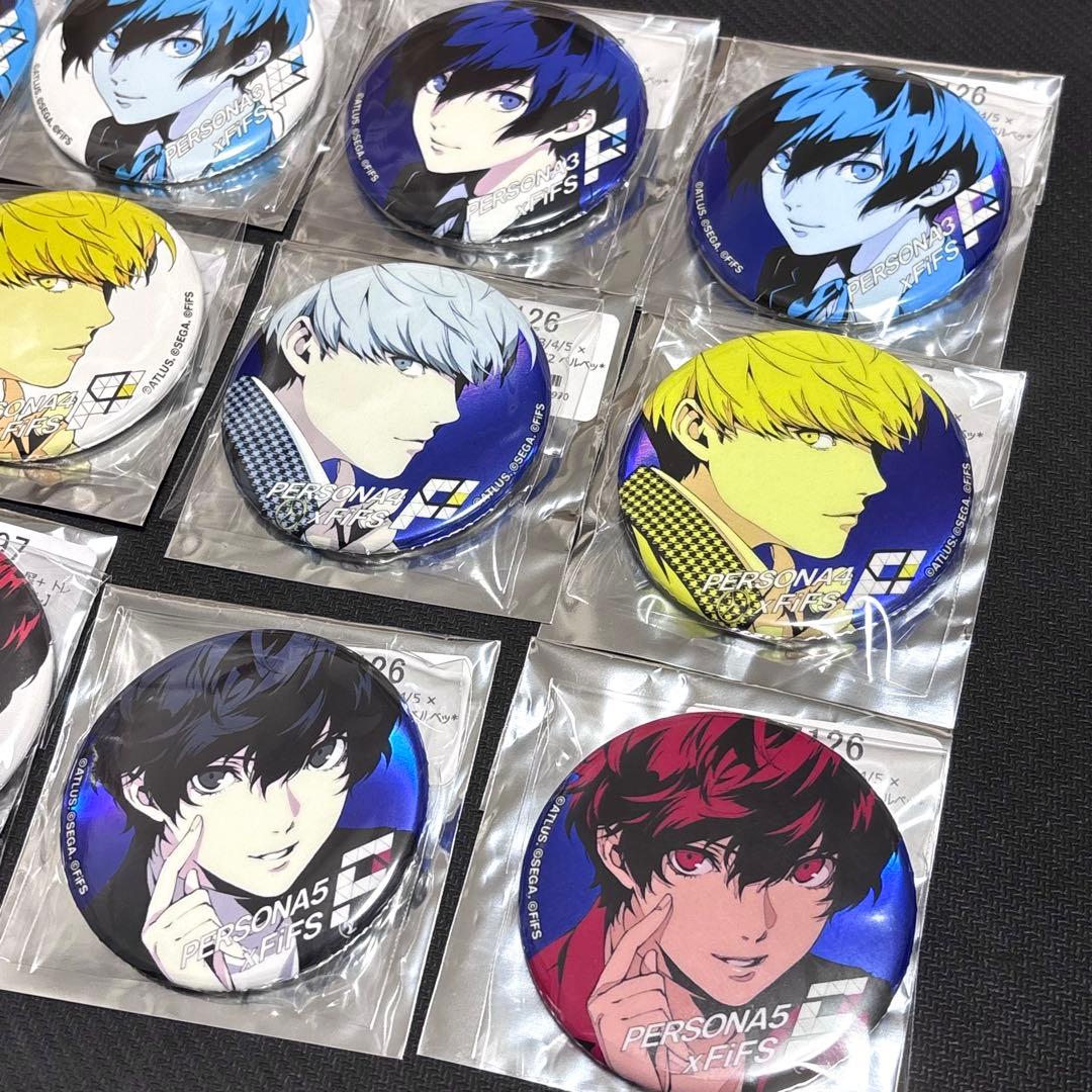 ペルソナ 缶バッジ FiFS イラスト展 ペルソナ5 ペルソナ4 ペルソナ3