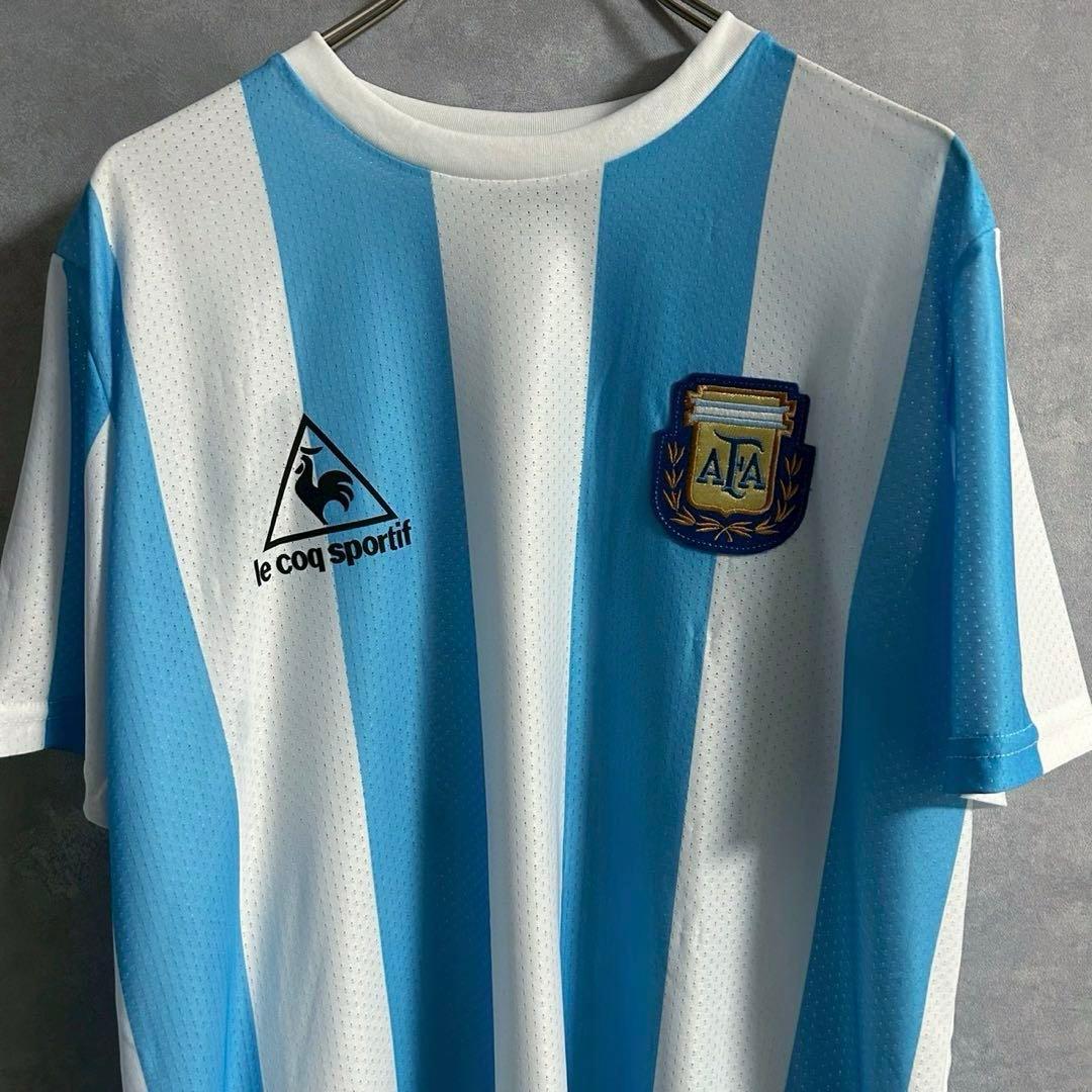 復刻 1986W杯 マラドーナ アルゼンチン ユニフォーム ゲームシャツ