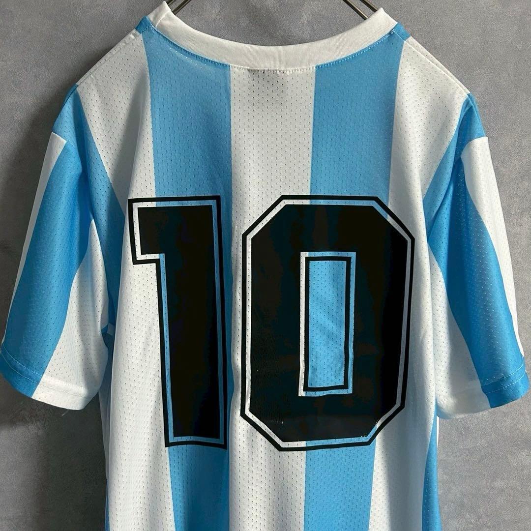 復刻 1986W杯 マラドーナ アルゼンチン ユニフォーム ゲームシャツ