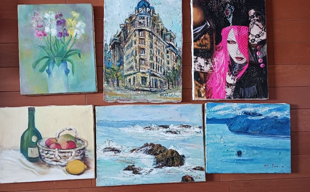 絵画　油彩画や水彩画　合計30点　まとめて