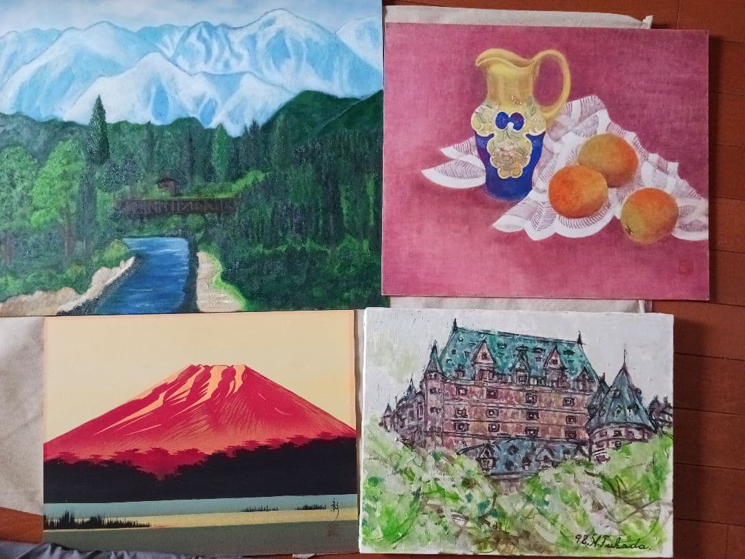 絵画　油彩画や水彩画　合計30点　まとめて
