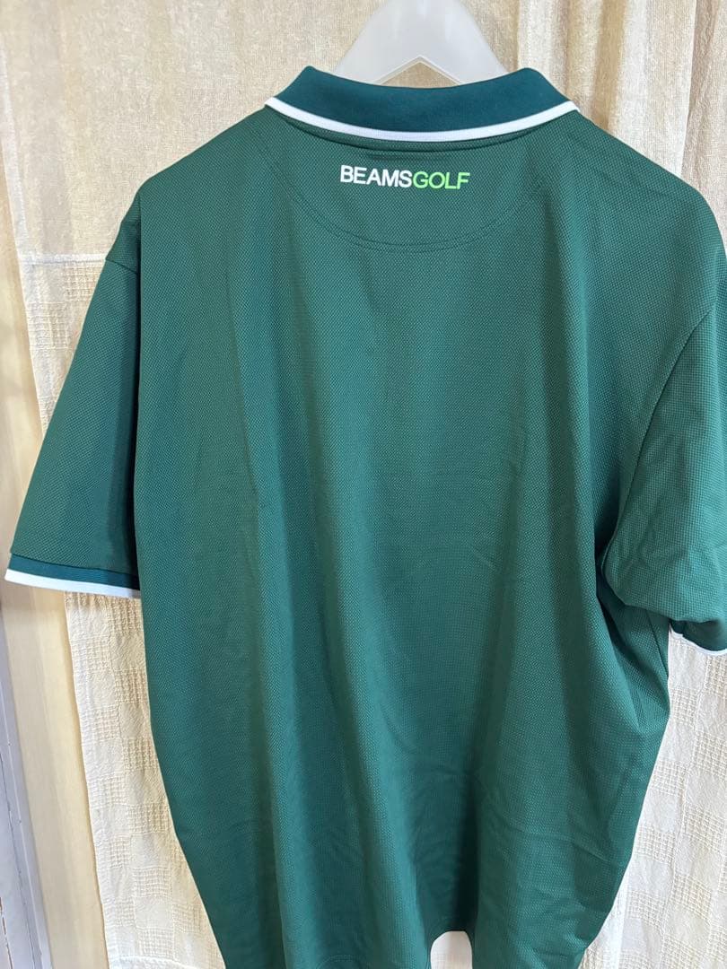 BEAMS GOLF ポロシャツ ダークグリーン　XL