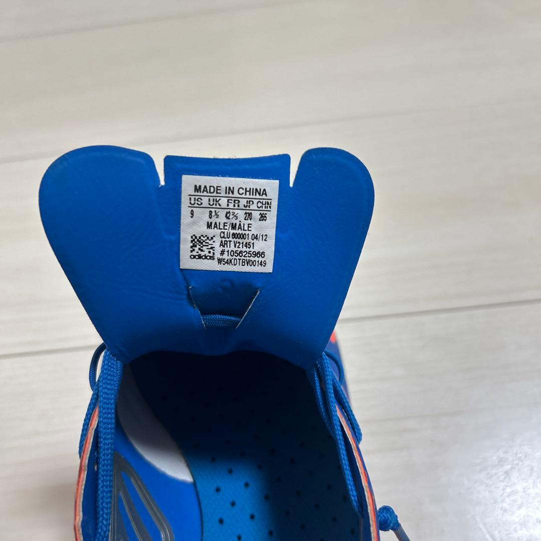 adidas F50 adizeroサッカースパイク　ラグビースパイク　取り替え