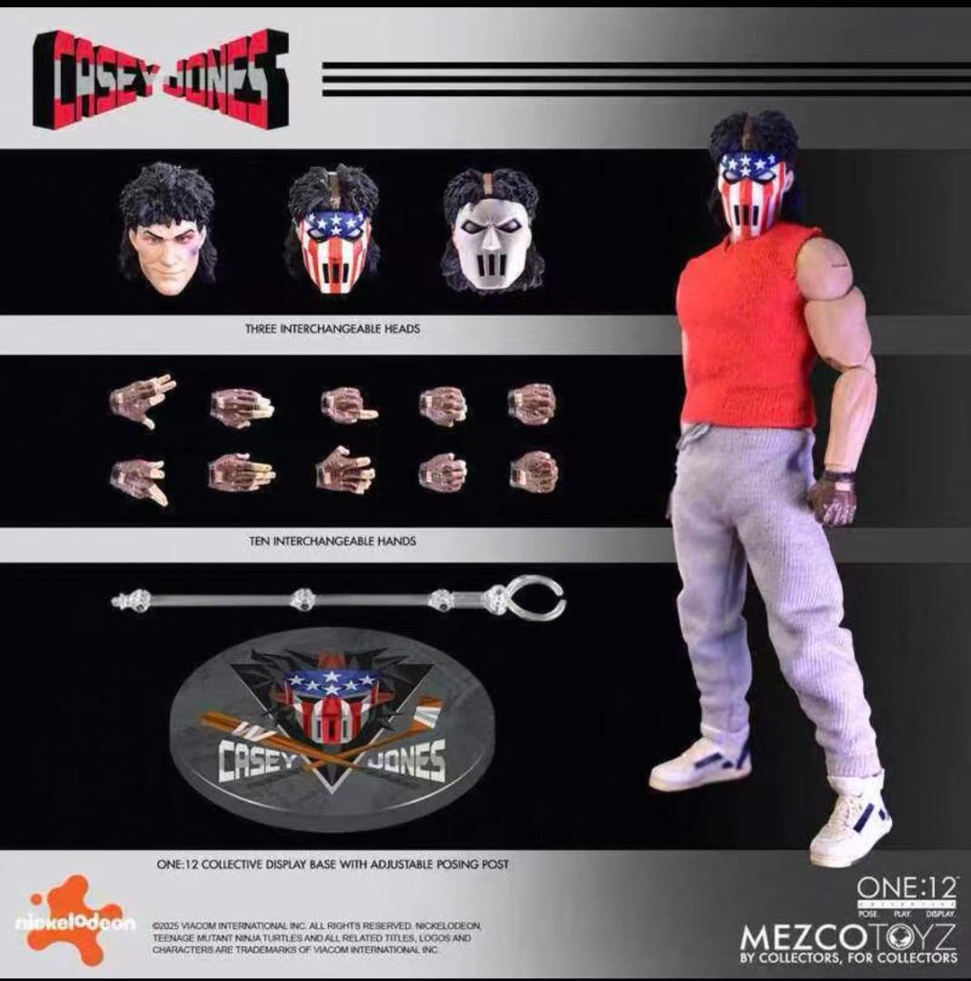 Mezco Toyz 1/12 TMNT ケイシー ジョーンズ 未開封新品