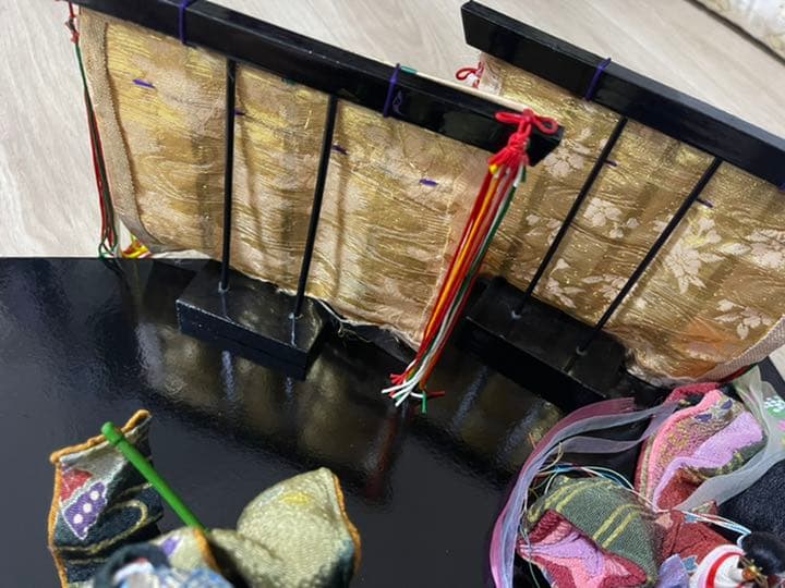 希少品　龍虎作　雛人形　かるた