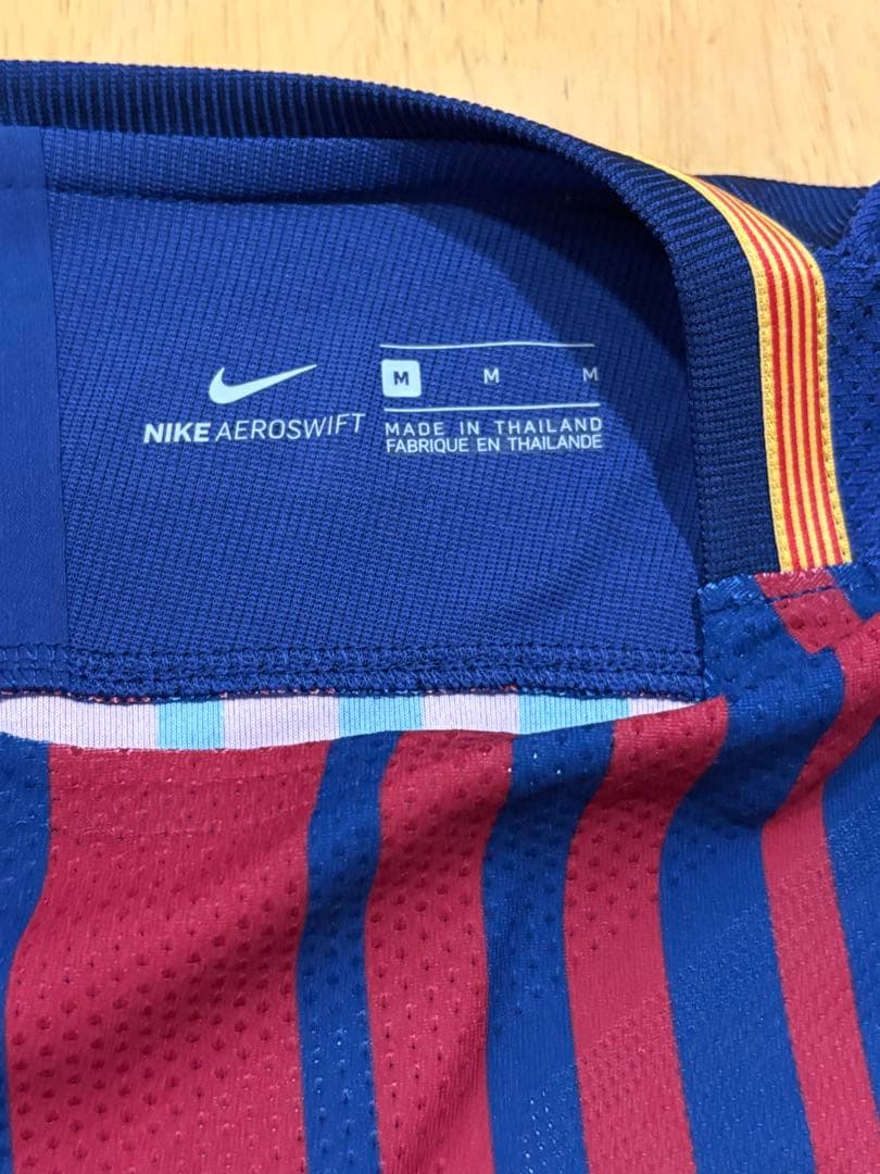 正規品 オーセンティック 新品 バルセロナ 17/18 国王杯 イニエスタ M