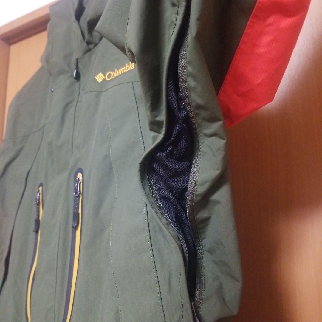 Columbia スノーウェア上下 Mサイズ エンジ×モスグリーン