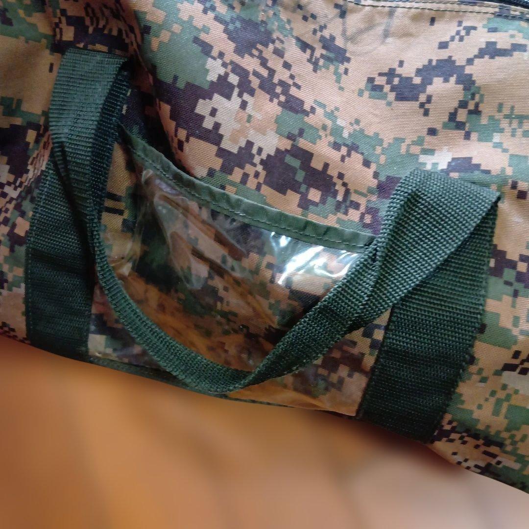アメリカ海兵隊　迷彩バック　放出品