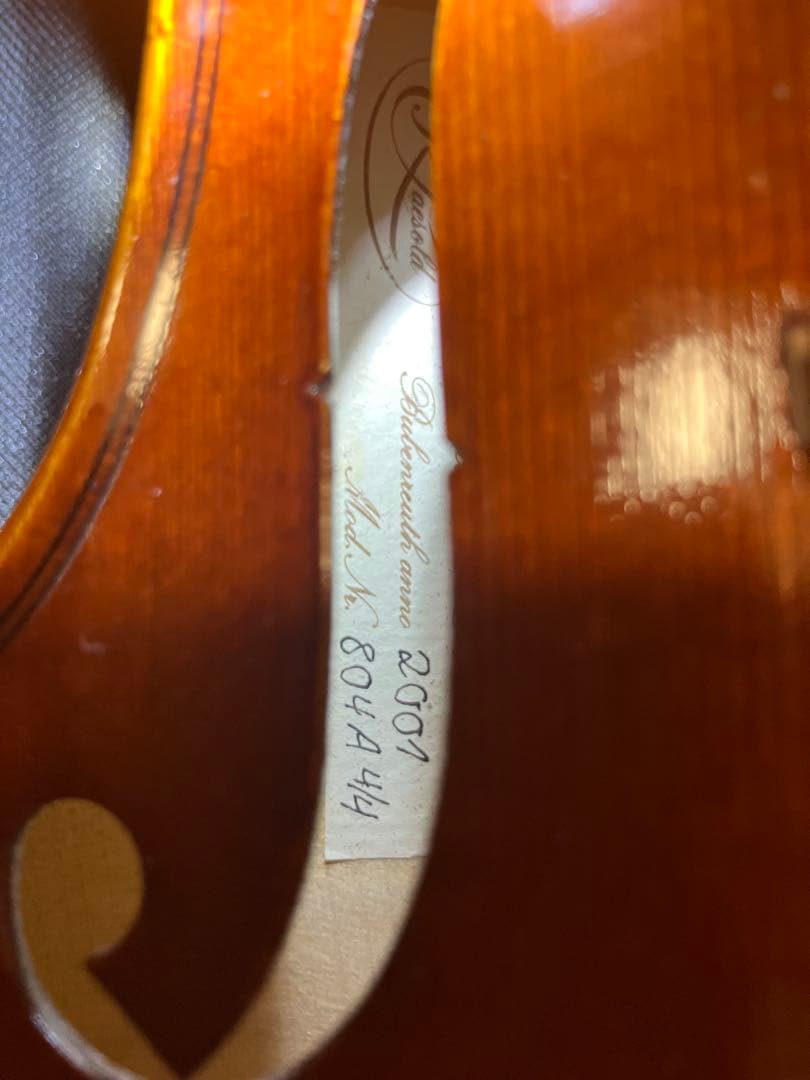 美品4/4バイオリンRoderich Paesold No804A 2001製