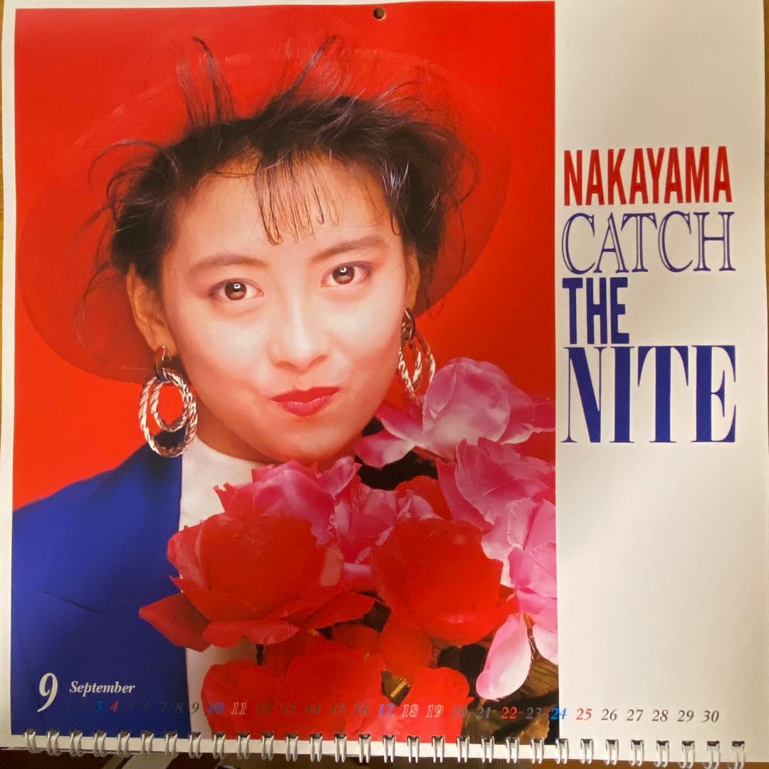 [レア] 中山美穂デビュー30周年記念特典カレンダー（B）