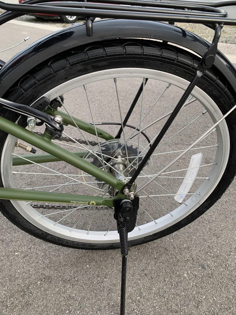 DAHON D6 折りたたみ自転車 2018年製 マットカーキ