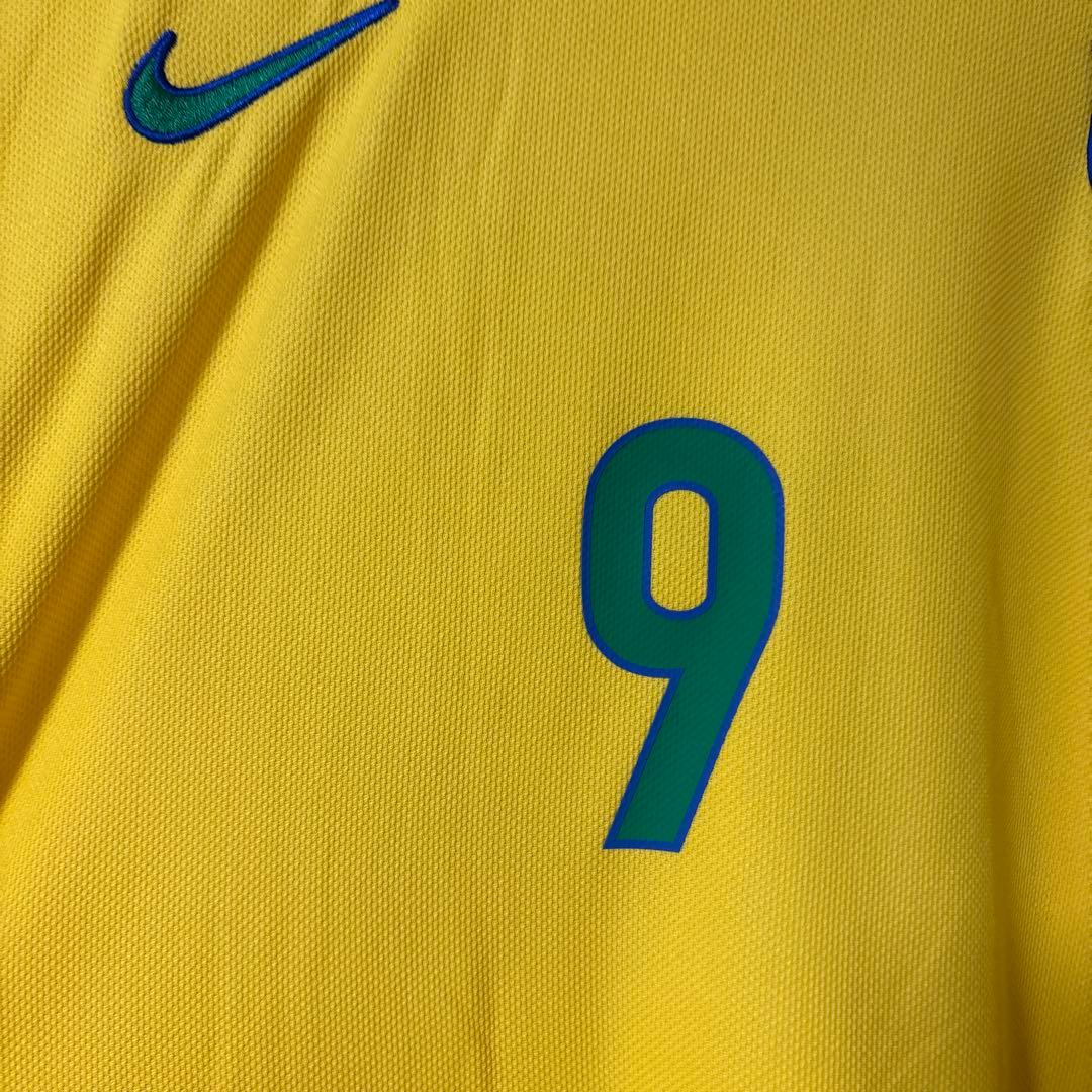 【42-20】1998年ブラジル代表リイシュー　ユニフォーム　#9RONALDO