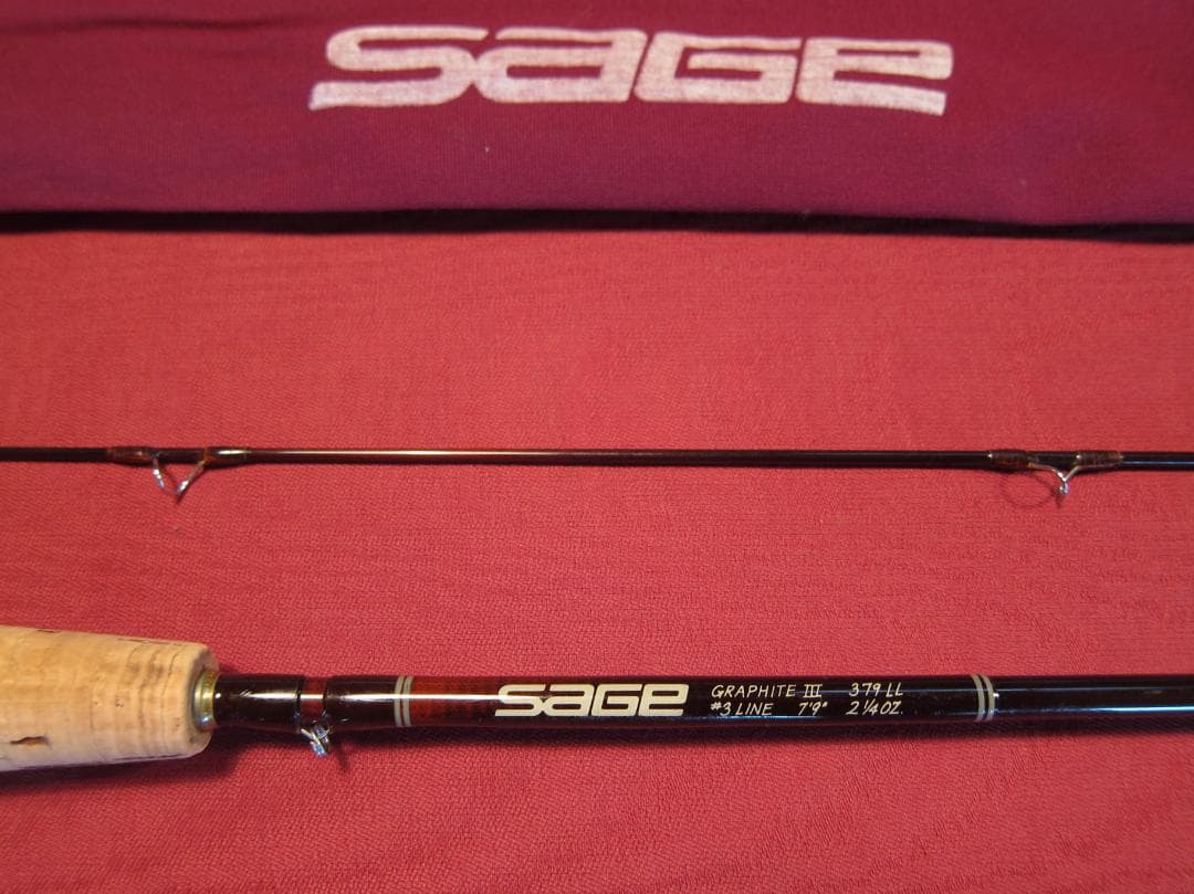 SAGE LL フライロッド ケース付き