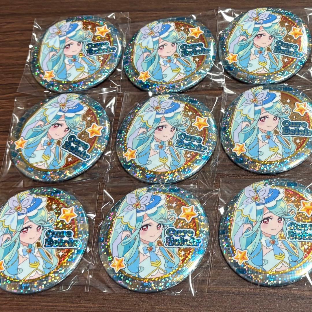 キュアエクレール18 名探偵プリキュア ＢＩＧホログラム缶バッジ キャンデー