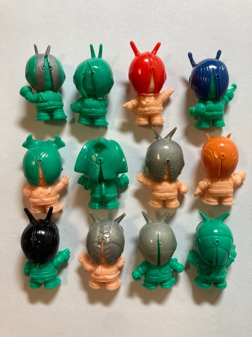 SD 仮面ライダー 倶楽部 マスク付き 消しゴム ミニ フィギュア 当時物