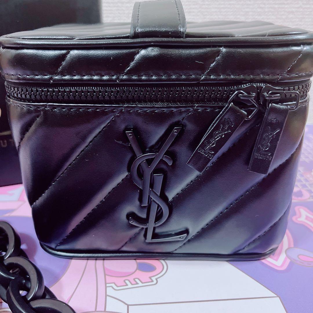 【新品】イヴ・サンローラン YSL バニティ ショルダー コスメバッグ ポーチ