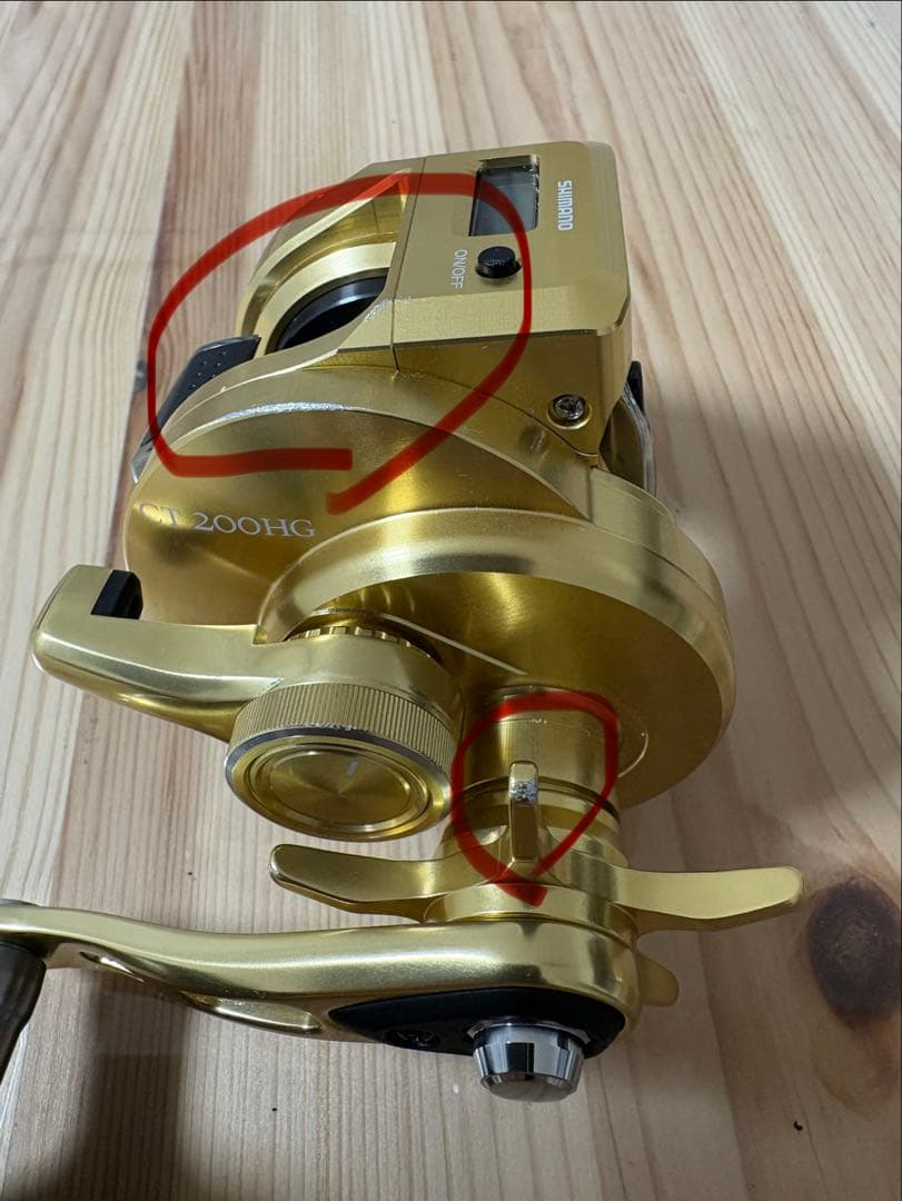 2回使用 シマノ 18 オシアコンクエスト CT 200HG