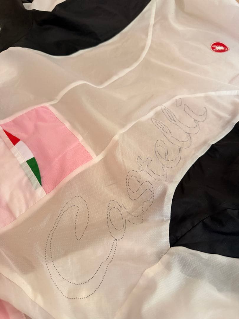 カステリ　castelli サイクルジャケット　ウインドウブレーカー