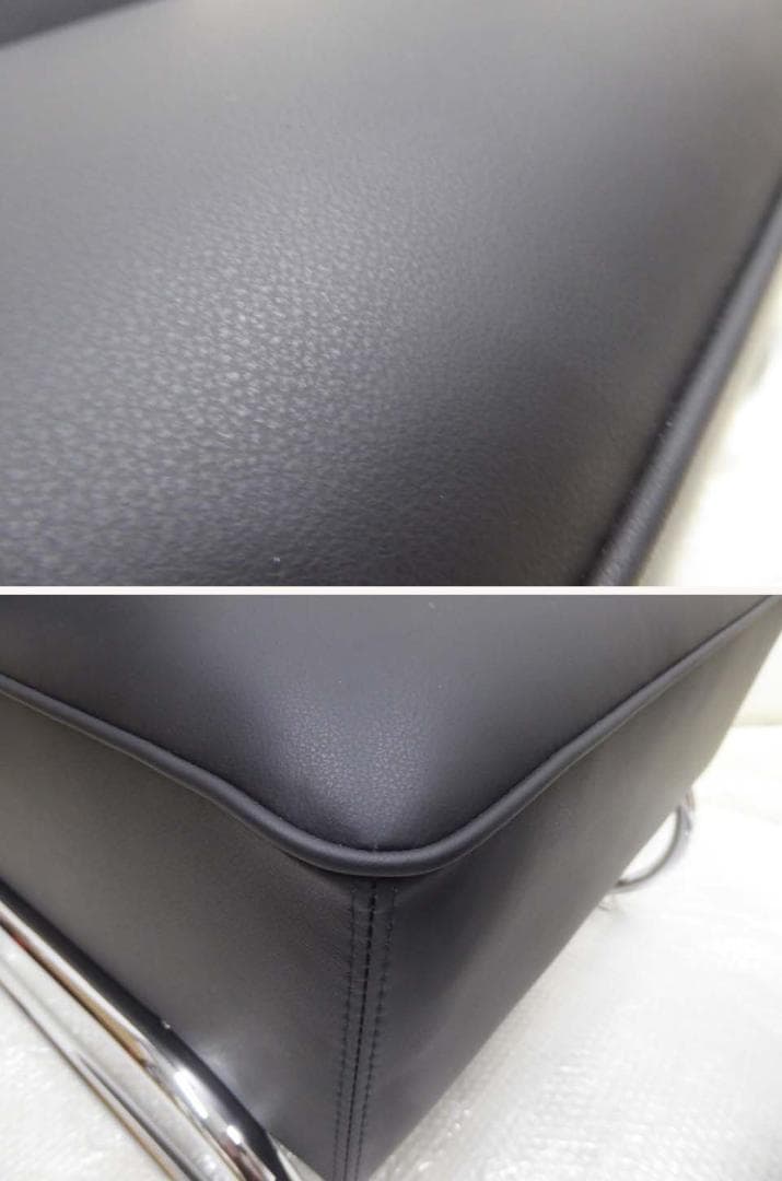 未使用品■THONET■定価116万円 S411 本革 チェア オットマンセット