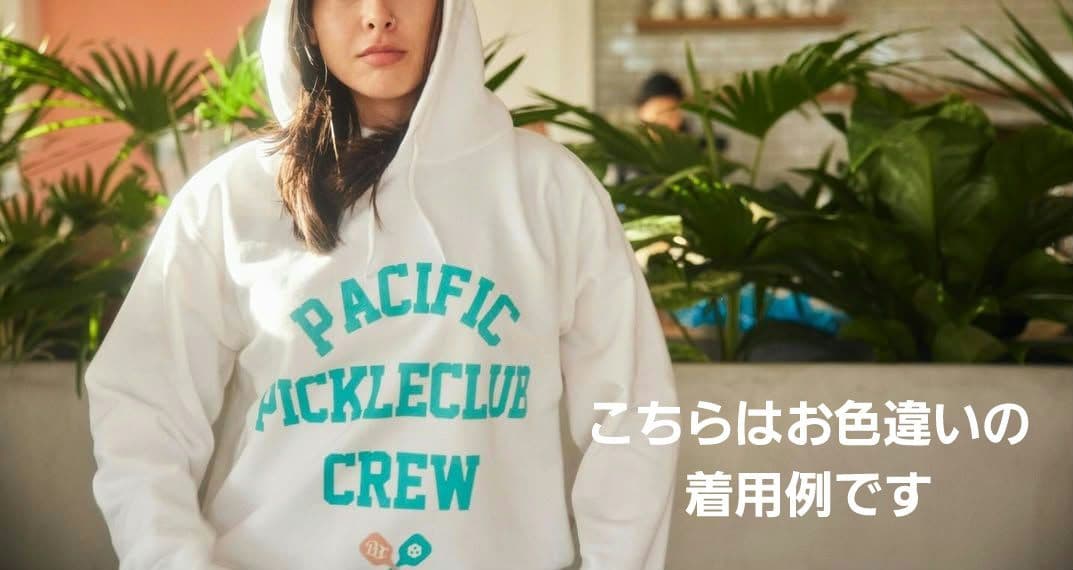 美品【Pacific PICKLE CLUB】スウェットフーディ グレー M