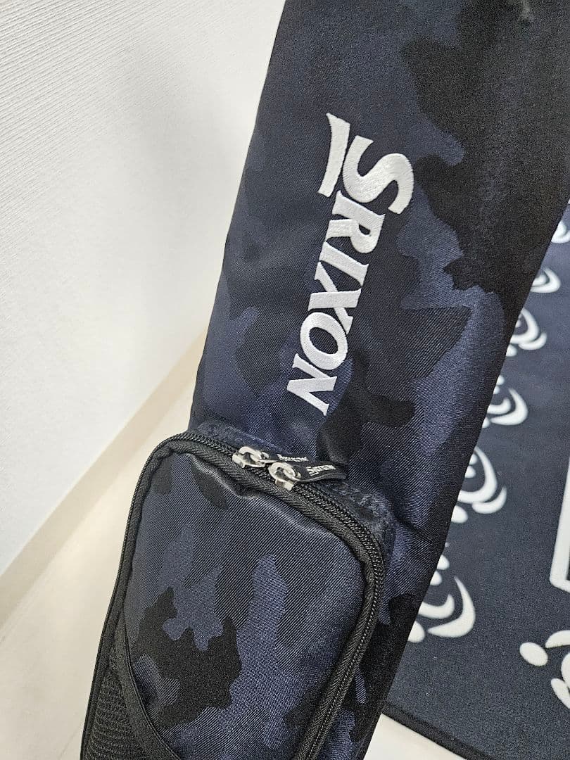 新品未使用 Srixon ブラック迷彩 クラブケース