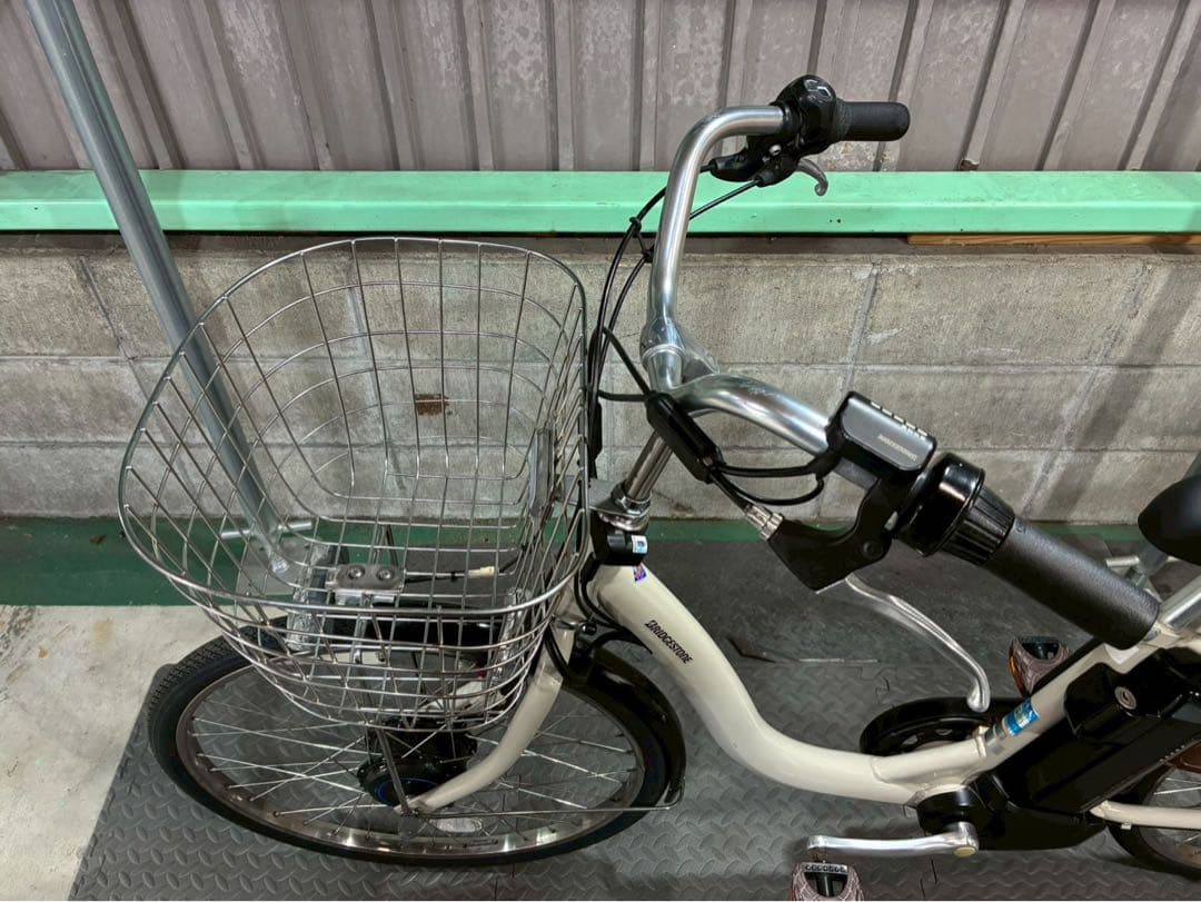 №8699電動自転車ブリヂストン フロンティア 24インチ✨回生充電タイプ✨