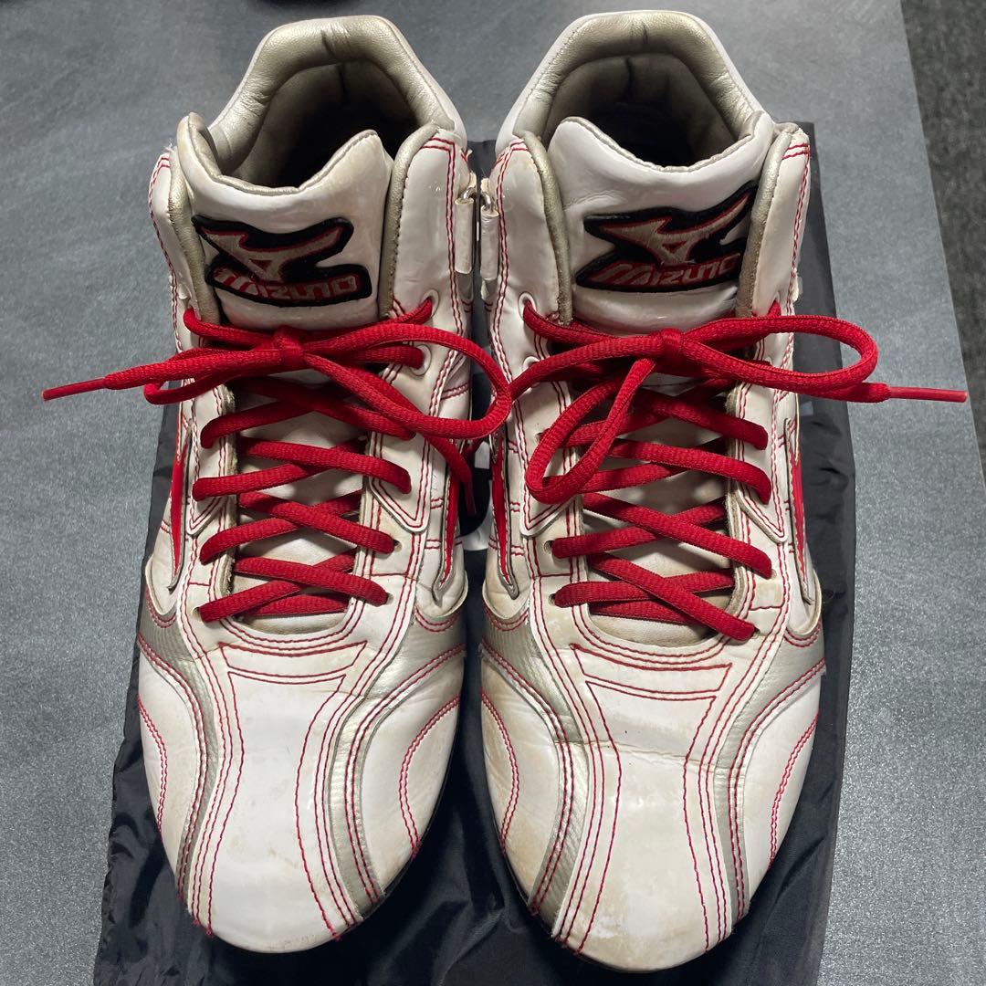 軟式用グローブとMizunoシューズセット