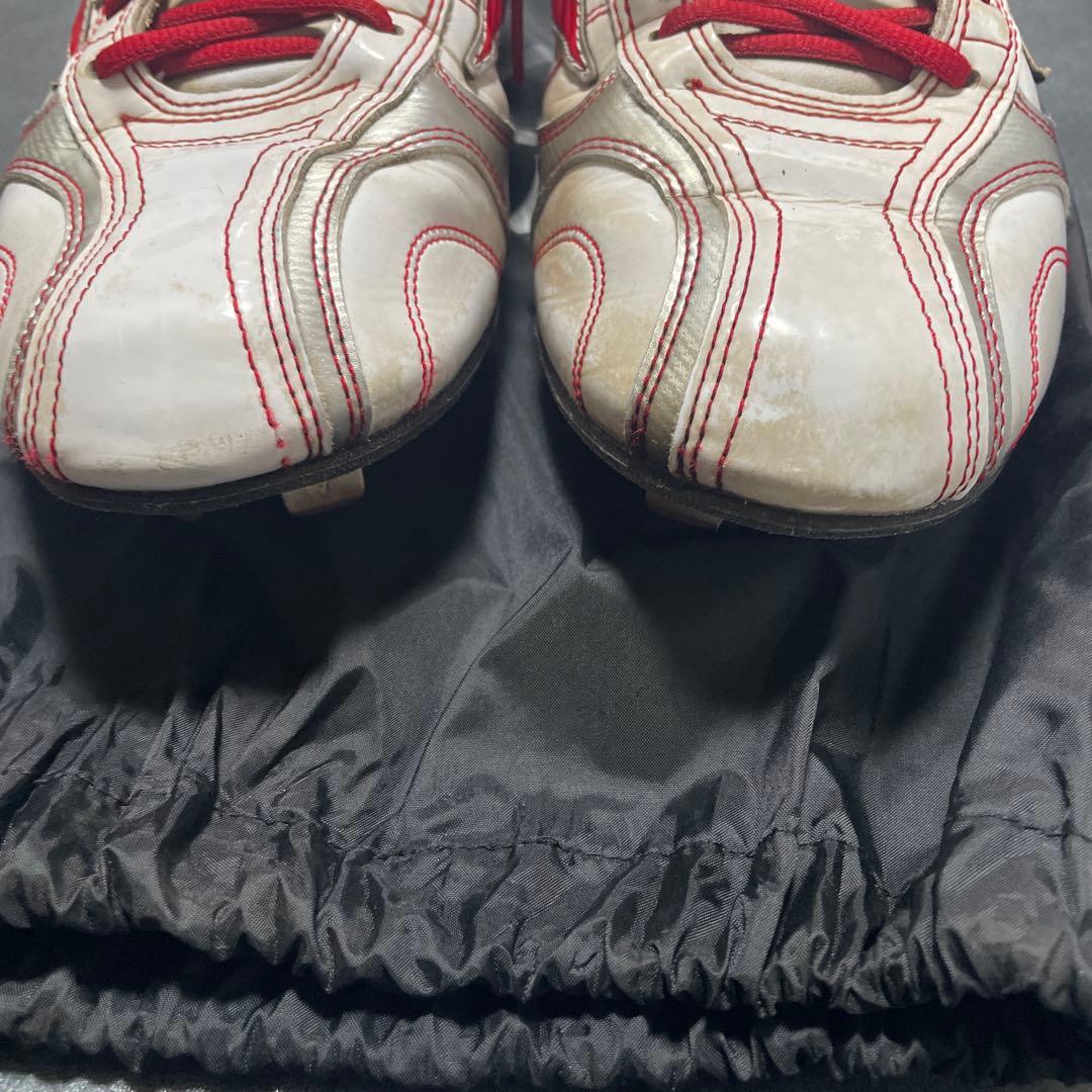 軟式用グローブとMizunoシューズセット