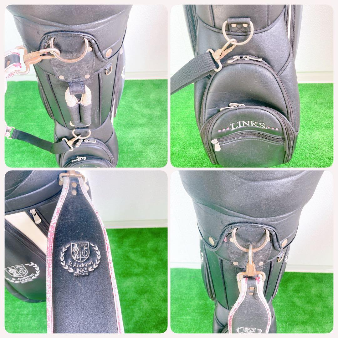 St Andrews LINKS キャディバッグ レディース ゴルフ 6口 特価