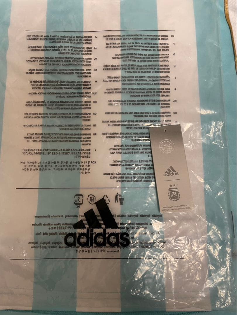 adidas アルゼンチン代表 シャツ 19