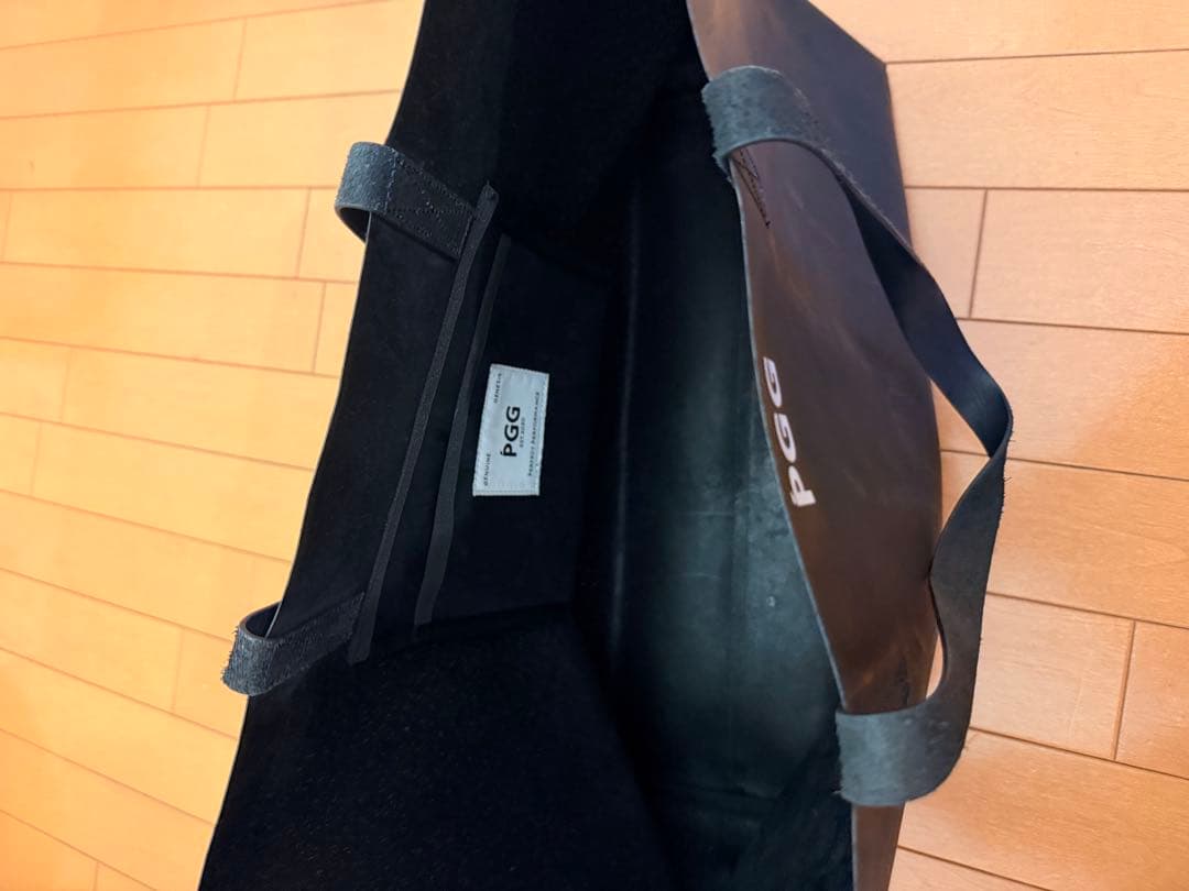 PGG 大容量 黒 トートバッグ
