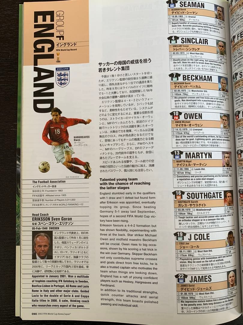 レア商品・2冊セット韓国語版と日本語版・2002WC公式プログラム