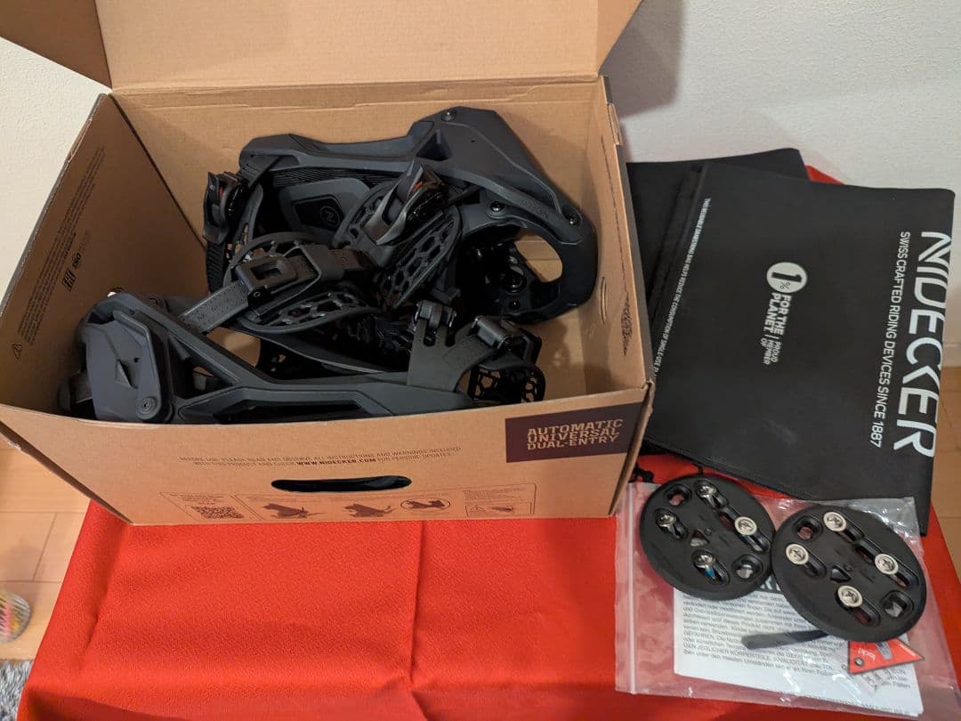 Nidecker Supermatic ビンディング ブラック Lサイズ