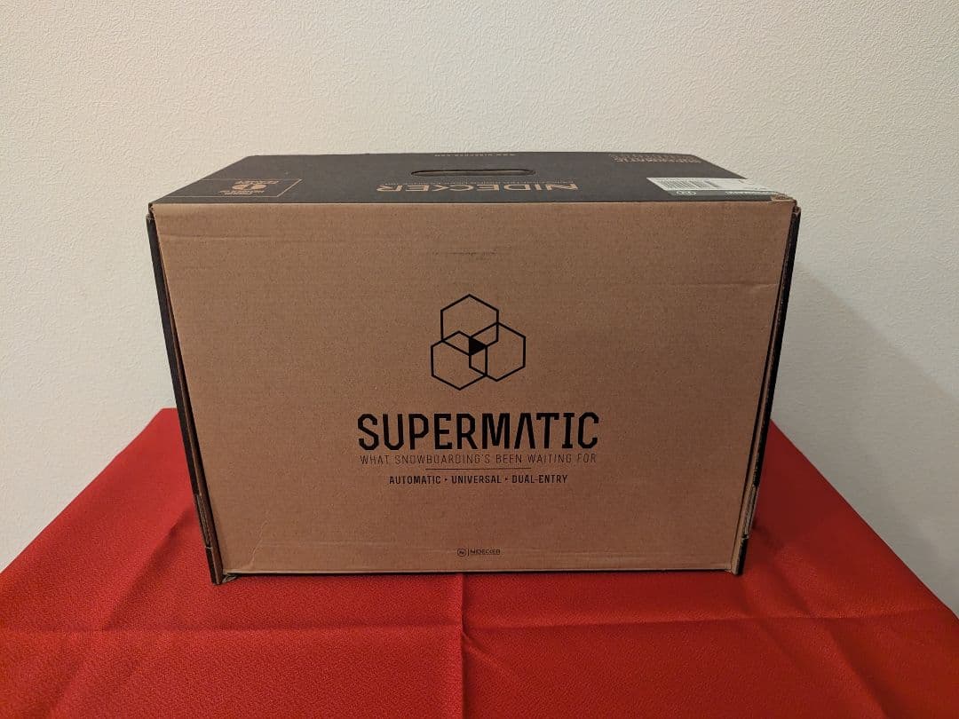 Nidecker Supermatic ビンディング ブラック Lサイズ